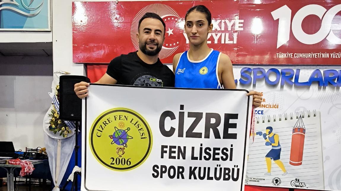 Öğrencimiz Pınar Benek, Boks Şampiyonası'nda Türkiye Birincisi oldu